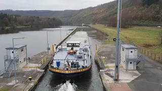 GMS Käthe Krieger Ausfahrt Schleuse Eichel