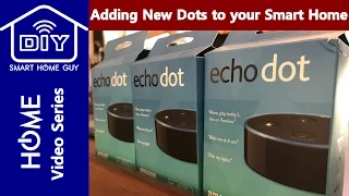 The New Amazon Echo Dot (Gen 2) Setup & Review - Smarthome, Alexa, Bluetooth & Wink Hub Integration