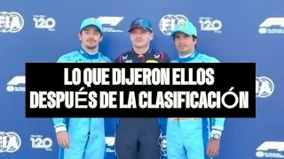 MAX, LECLERC Y SAINZ COINCIDEN EN LO MISMO, DESPUÉS DE LA CLASIFICACIÓN EN MIAMI F1