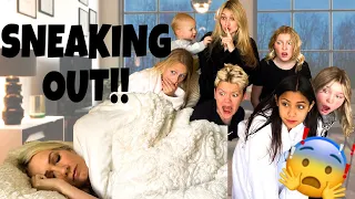 SNEAKiNG OUT AT 1 A.M. || *MOM CAUGHT US* 😱