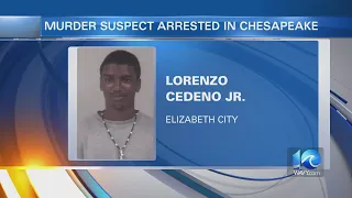 Elizabeth City murder suspect arrested in Chesapeake