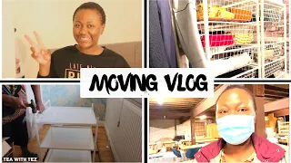 MOVING IN VLOG: Packing my BEDROOM/Unpacking my HOUSE | Solo First Time Buyer