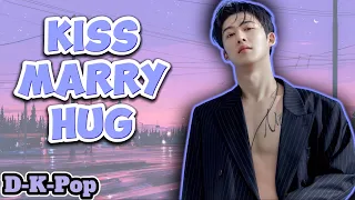 Kiss, Marry, Hug - K-Pop Male Idols Version | POSITIONS EDITION (VERY HARD)