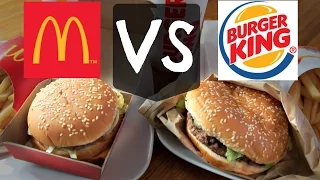 BIGMAC VS WHOPPER | Versus BURGER edition