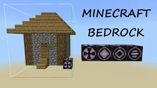 So funktioniert der Structure Block in Minecraft Bedrock, Konstruktionsblöcke, Tutorial Minecraft PE