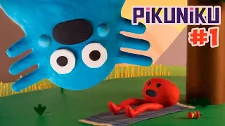 Приключения ПИКУНИКУ #1 Знакомство. Веселая игра PIKUNIKU  как красный шар