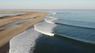 Namibia Surf Skeleton Bay / Donkey Bay empty line up - 2nd June 2020