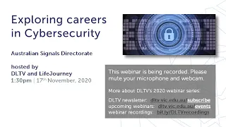 Exploring Careers in Cybersecurity Student Webinar #2