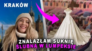 SPRZEDAJĘ SWOJĄ SUKNIĘ ŚLUBNĄ i ODWIEDZAM PRAWDOPODOBNIE NAJDROŻSZY LUMPEKS W KRAKOWIE 🙊