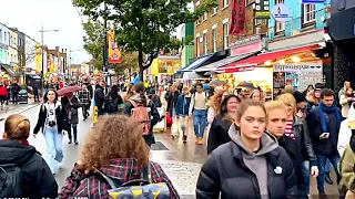 Walking London’s Camden Town Market to City Centre - London Walk - London Walking Tour