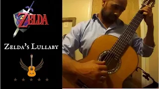 Zelda's Lullaby Guitar- Classical Guitar Cover (Tabs)