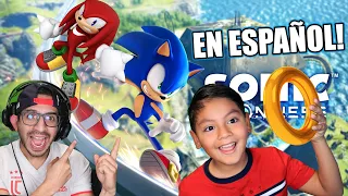 Sonic Frontiers Videoreacción en Español | Knuckles en Problemas | Juegos Karim Juega