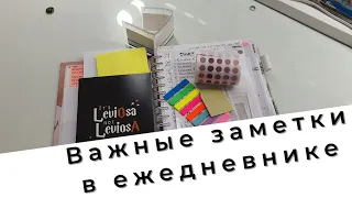 Как не забыть о важном? способы организации заметок. Полезные лайфхаки для ежедневника. my planner