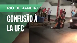 Lutador de MMA, Márcio Pedra se envolve em briga no RJ e agride jovens