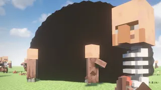 BLACK HOLE vs 100 Realistic Minecraft VILLAGERS in TEARDOWN