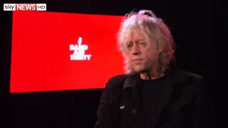 Bob Geldof Criticises Global Response To Ebola
