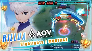 KILLUA AOV Gameplay | Killua x AOV | Nakroth Killua