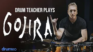 Drum Teacher Plays Gojira ("Born For One Thing" Drum Cover)