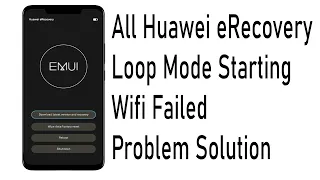 Honour 10 Lite Automatic eRecovery Mode Problem ।