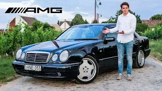 Mercedes W210 E55 AMG teszt - a csúcs PÁPASZEMES!