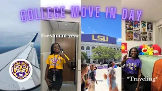 COLLEGE MOVE IN DAY | LSU | FRESHMAN 2023!