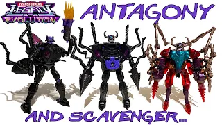 Transformers Legacy Evolution Antagony and Scavenger from Generation Selects