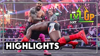 Xyon Quinn vs Oba Femi - NXT LEVEL UP 02/17/23 Highlights