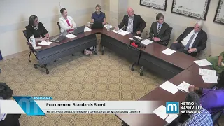 05/08/24 Procurement Standards Board