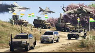 Pakistan vs India War | Attack on Indian Army Weapons Convoy - GTA 5