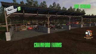 Getting Final Crops In The Ground | Crawford Farms with Seasons | Farming Simulator 17 | 11/03/18
