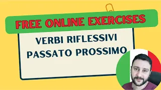 Verbi Riflessivi al Passato Prossimo - Free Exercises online