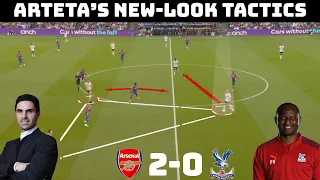 Tactical Analysis : Arsenal 2-0 Crystal Palace | New Tactics From Arteta's Arsenal? |