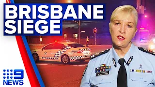 Police fatally shoot alleged gunman, ending Brisbane siege | 9 News Australia