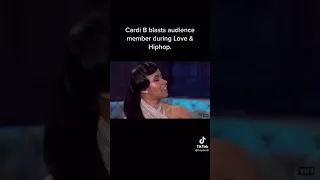 Cardi b confronts lady in the audience