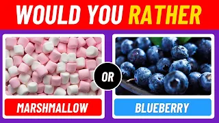 Would You Rather?JUNK FOOD vs HEALTHY FOOD 🌯🍌 Quiz Master