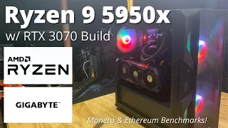 Ryzen 9 5950X Build With RTX 3070 (Benchmarks & Gaming PC)