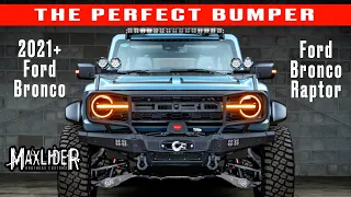 The PERFECT Modular Front Bumper For 2021+ Ford Bronco & Bronco Raptors - MAXLIDER Brothers Customs