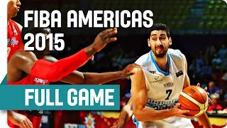 Uruguay v Puerto Rico -  Group Phase Round 2 - Full Game - 2015 Fiba Americas Championship