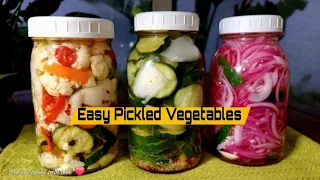 Pickled Vegetables // Easier than you Think ❤️