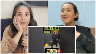 Indian Reaction on Imran khan TikTok Videos