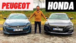 Honda Accord vs Peugeot 508 - Hangisi?