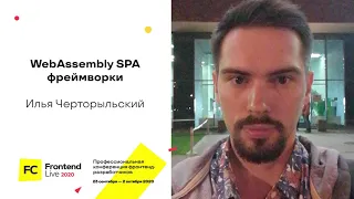 WebAssembly SPA фреймворки / Илья Черторыльский