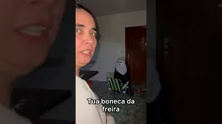 Minha mãe se assustou