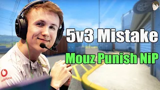 Mid Round: NiP's 5v3 Mistake vs Mousesport's Pistols