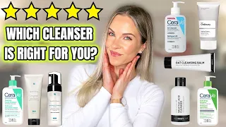 HOW TO CHOOSE THE RIGHT CLEANSER FOR YOUR SKIN TYPE