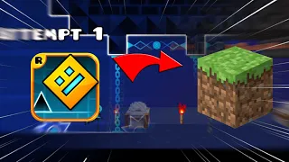 ELECTROMAN ADVENTURES in MINECRAFT | Geometry Dash in Minecraft