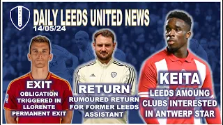 Leeds Interested in Antwerp Star | Maric Return | Llorente Obligation Triggered | fan Attack Update