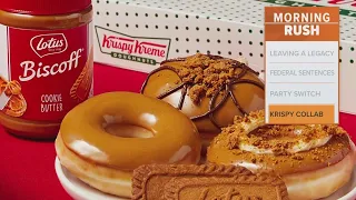 Krispy Kreme Biscoff doughnuts are now arriving!