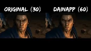 [Yakuza Ishin] Intro interpolated to 60FPS w/ DAINAPP