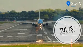 TUI 737-8 Brake failure